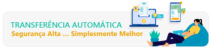Tratamento da recepção do montante por transferência automática