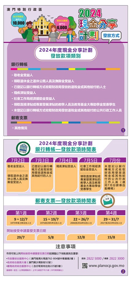 《2024 年度現金分享計劃》